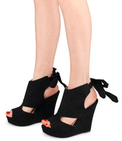 Sandały damskie Laura Mode LM-906 Czarne