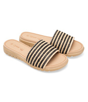 Klapki damskie Queen Vivi 809 Czarne