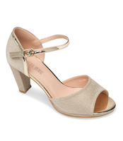 Sandałki damskie Laura Mode WXL001 Złote