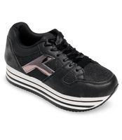 Buty sportowe damskie N/M 1306 Czarne