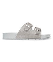 Klapki damskie Marquiiz K-9176 Srebrne