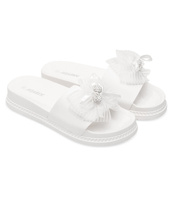 Klapki damskie Jomix D7639 Białe