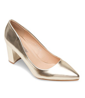 Czółenka damskie Abloom A120-2 Złote