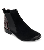 Botki damskie Stagórs 1721-02 Czarne