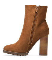 Wegańskie Botki damskie Sixth Sens C626 Brązowe