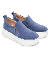 Buty sportowe damskie N/M HQ261 Niebieskie