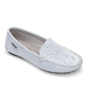 Mokasyny damskie Skotnicki P-3-0559 Błękitne