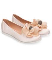 Balerinki damskie Catisa WH858 Beżowe