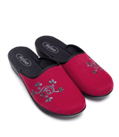 Kapcie damskie Befado 552D004 Bordowe