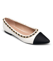 Balerinki damskie Bellamica Y2042 Białe