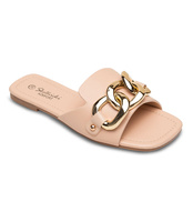 Klapki damskie Skotnicki KL-3-0613 Beżowe