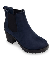 Botki damskie Sixth Sens C166-2 Granatowe