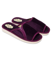 Kapcie damskie Natural Style NS-025 Śliwkowe