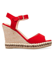 Sandałki damskie Laura Mode LM-8006 Czerwone