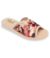 Kapcie damskie Natural Style NS-034 Brązowe