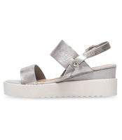 Sandały damskie Bestelle 100-876SA-1 Srebrne