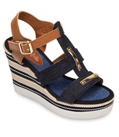 Sandały damskie Foreverfolie YQ05 Czarne