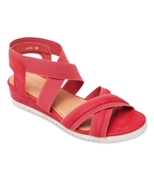 Sandałki damskie Super Mode 6580 Czerwone