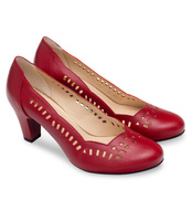 Czółenka Pesco 1821 Czerwone