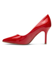 Czółenka damskie Laura Mode QL-266 Czerwone