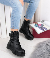 Glany damskie N/M KS-1257 Czarne