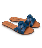 Klapki damskie Abloom LS-89092 Niebieskie