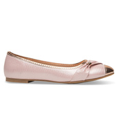 Balerinki damskie American Club LU15/19 Szampańskie