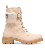 Botki damskie N/M HQ252 Beżowe