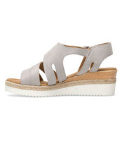 Sandałki damskie Super Mode 8674 Szare