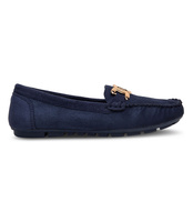 Mokasyny damskie Skotnicki P-3-0580 Granatowe