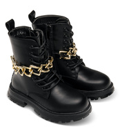 Botki dziewczęce Rock & Joy 7508-2A Czarne + G