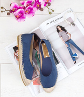 Espadryle damskie Sixth Sens 888-59 Niebieskie