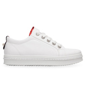 Buty sportowe damskie N/M CC-2 Biało - Czerwone