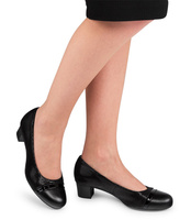 Czółenka Pesco 1604 Czarne