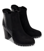 Wegańskie Botki damskie Sixth Sens C688 Czarne