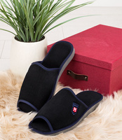 Kapcie męskie Natural Style NS-252 Czarne