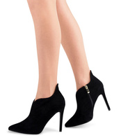 Botki damskie Ideal Shoes GH-2876 Czarne