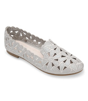 Balerinki damskie Skotnicki P-3-0568 Szare