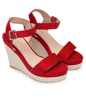 Sandały damskie Bestelle L162 Czerwone