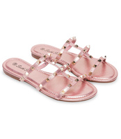 Klapki damskie Sixth Sens H57 Szampańskie