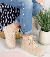 Trampki damskie Be.Sport F055 Beżowe