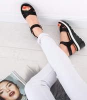 Sandałki damskie Shoesita 6295 Czarne