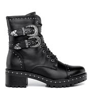 Botki damskie Abloom X9108 Czarne