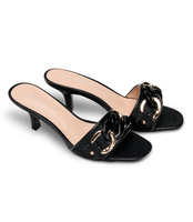 Klapki damskie Shoesita K-8047 Czarne