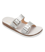 Klapki damskie Super Mode 2910 Srebrne