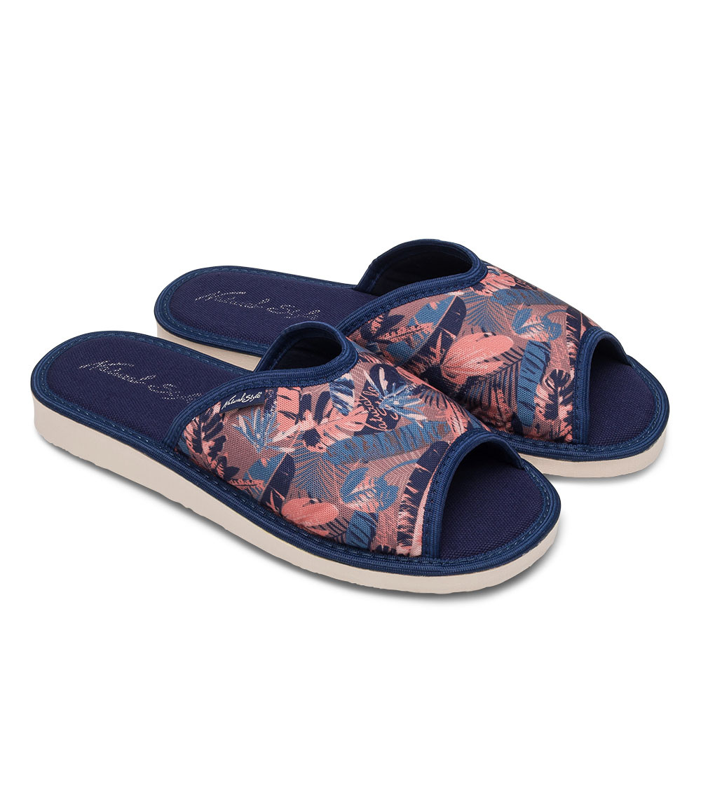Kapcie damskie Natural Style NS-064 Łososiowe