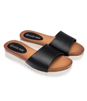 Klapki damskie Laura Mode H10 Czarne