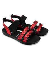 Sandałki damskie Super Mode 446 Czerwone