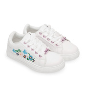 Buty sportowe dziecięce N/M E22-71 Biało-Różowe