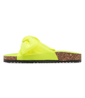 Klapki damskie Abloom WL231-1 Żółte Neon